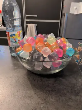 glaçons plastique