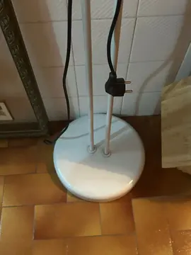 lampadaire halogène double