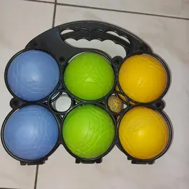 Boules de pétanque pour enfant, en plastique