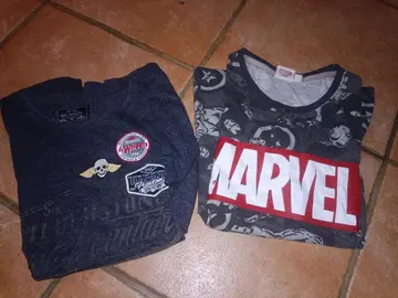 lot 2 tshirts 10ans
