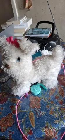 jouet petit chien qu on tire