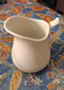 pot à lait ou crème