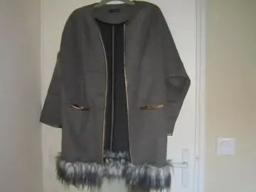 Manteau gris T 1