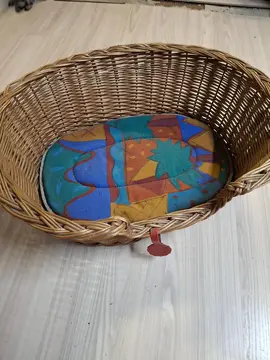 Panier en osier pour animaux