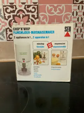 mini hachoir - mayonnaise