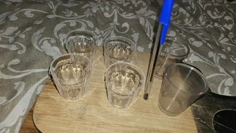 Mini verrine en plastique