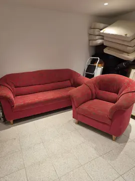 ENSEMBLE CANAPE = FAUTEUIL