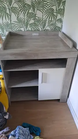 Meuble avec plan à langer Sauthon