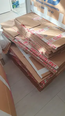 cartons déménagement