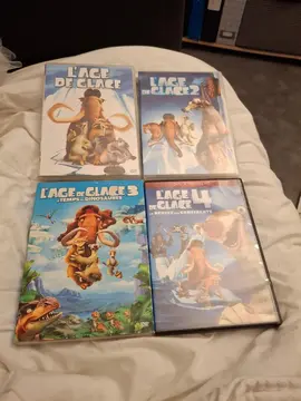 DVD L’ AGE DES GLACE 1, 2, 3 et 4