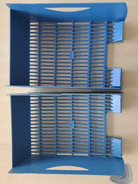 Lot corbeilles à courrier / banettes