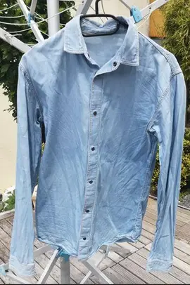 Chemise jeans femme