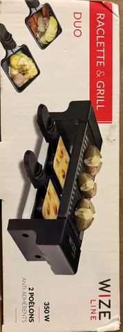 Raclette et grill duo