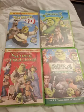 Lot 4 DVD DE SHREK
