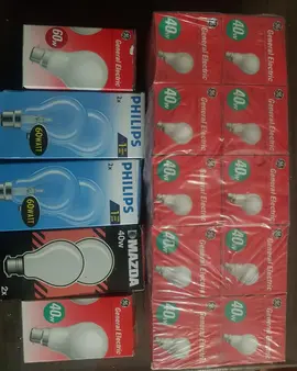 lot d'ampoules à baïonnette