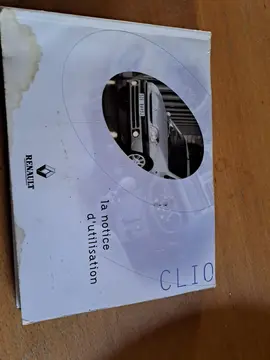 notice pour véhicule clio