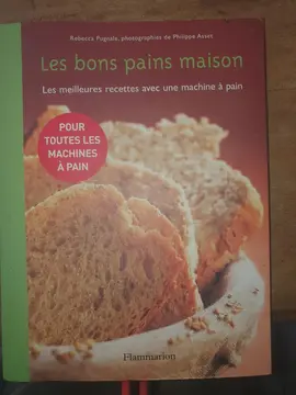 livre "les bons pains maison" édition Flamarion