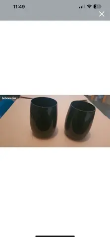 6 verres à eau