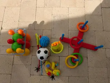 Lot jeux et pataugeoire enfant 36 mois
