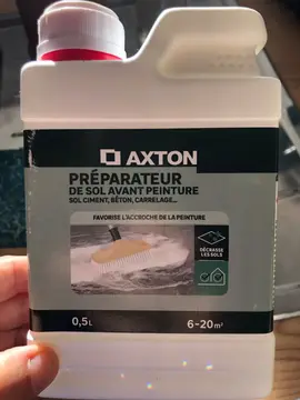 preparateur de sol avant peinture axton