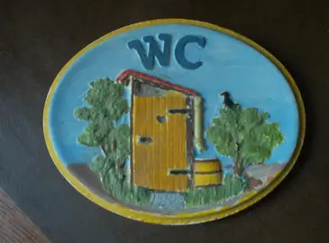 plaque WC