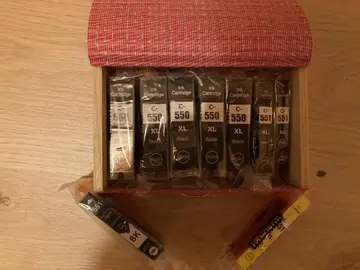 Lot de cartouches d'encre neuves