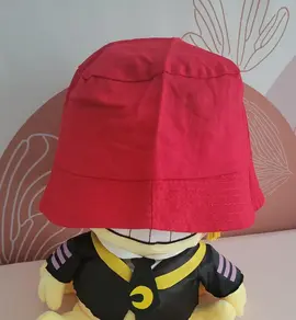 chapeau bob enfant rouge