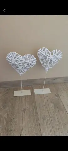 Coeurs métal et bois