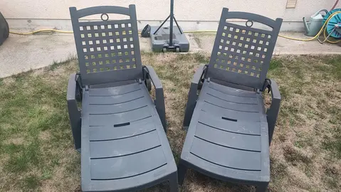 chaise longue de jardin