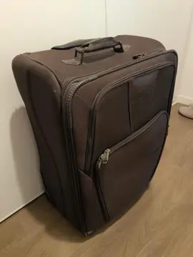 Valise long séjour tissu