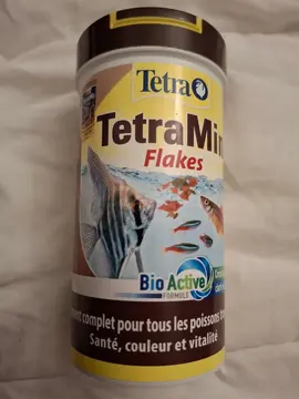 6 boites Nourriture pour poissons et crustacés