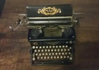 Ancienne machine à écrire