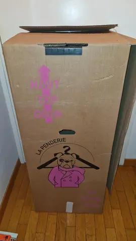 carton penderie