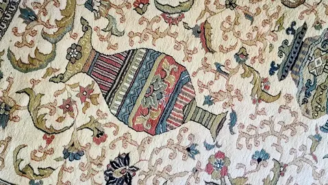 grand tapis pure laine