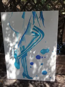 Peinture originale sur toile, 60 x 80