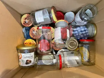 Carton de Bocaux en verre