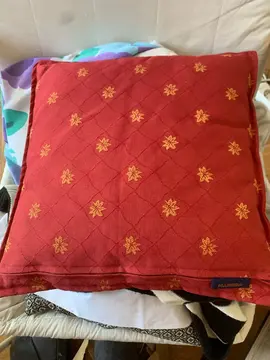 Coussin rouge