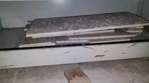 Travertin carrelage chutes