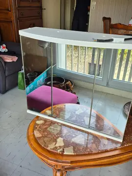 armoire de toilette 3 portes miroirs