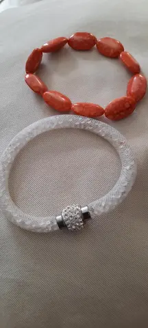 lot de 2 bracelets fantaisie