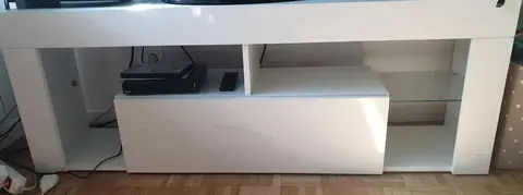 Meuble TV blanc