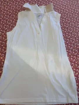 Débardeur blanc Marie Valois
