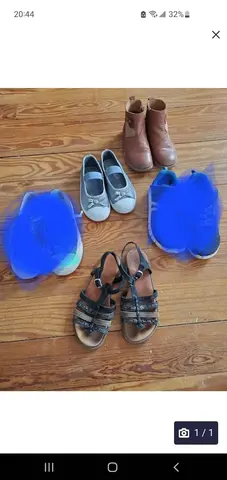 Lot chaussures enfants 33