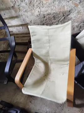 fauteuil sans coussin