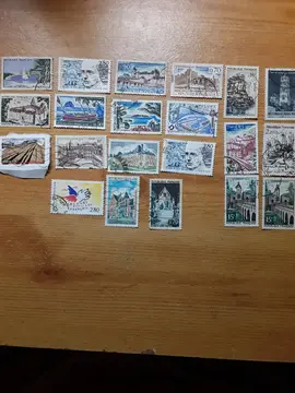 lot de timbres français