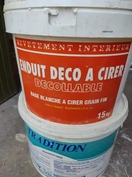 Enduit déco à cirer