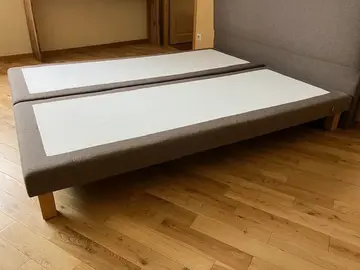 sommier bois/tissu