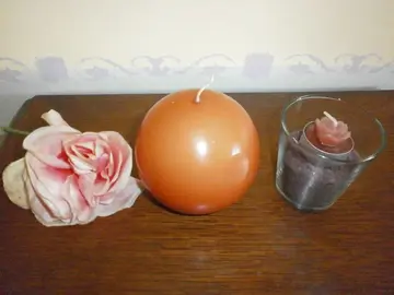 2 Bougies décoratives
