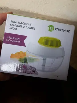 Mini hachoir manuel 2 lames inox Mathon