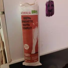 Spaguetti 100 % complet - 500 g - Naturalia - DLC 01/12/27